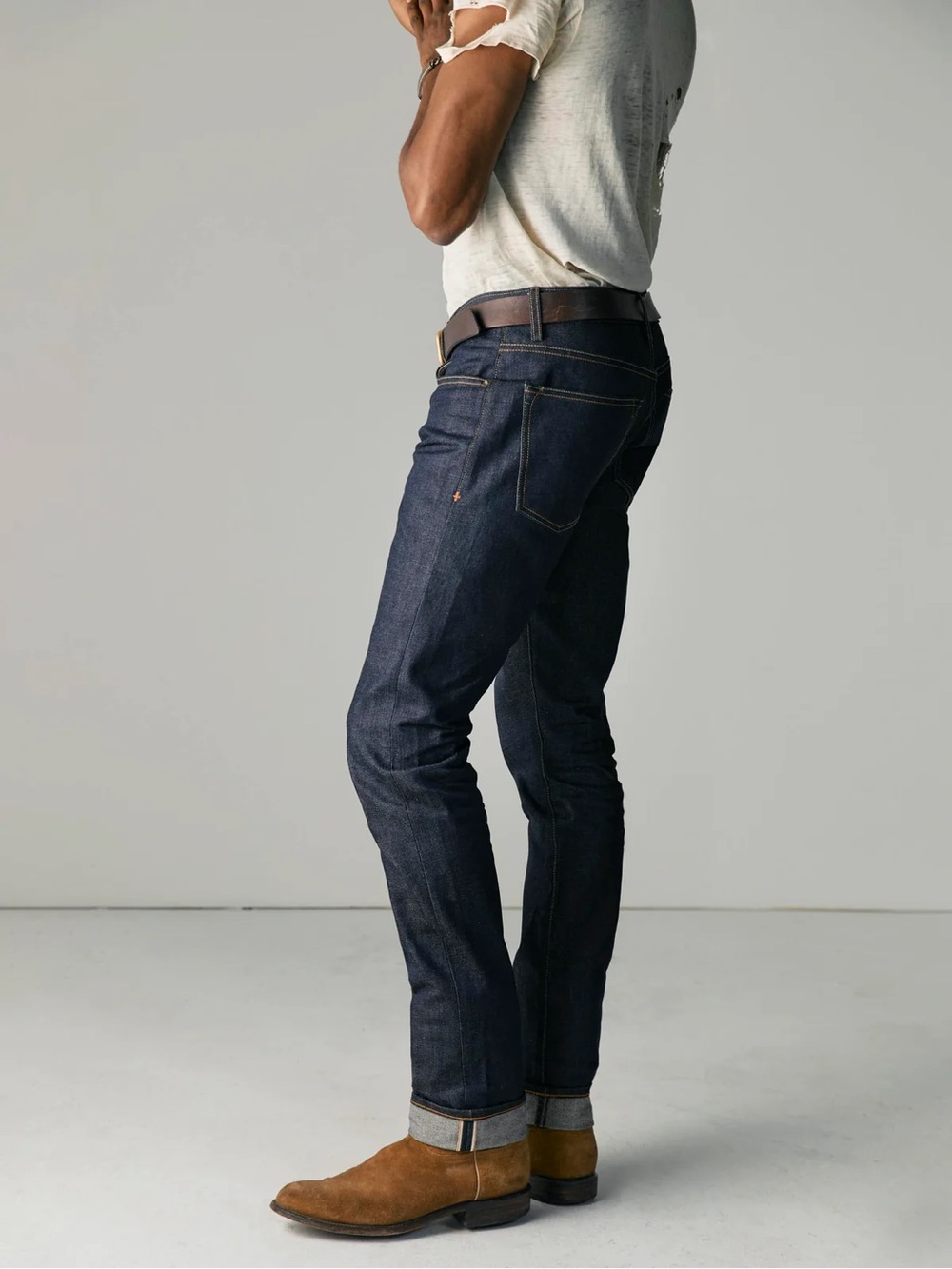Imogene + Willie Barton Indigo Rigid Denim Jeans